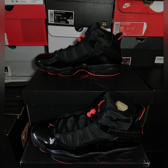 Air Jordan 6 Rings Infrared 23 Men's US SIZE 10.5 Brand New In Box - Picture 10 of 13